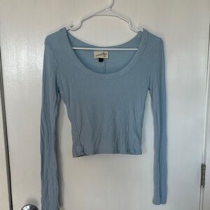 Universal Thread Light Blue Long Sleeve Top